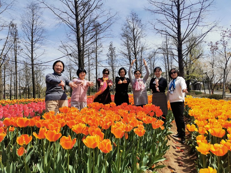 我们走在春天里 ——记南京市政设计院女员工溧水春日行(图2)
